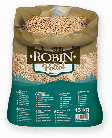 worek pelletu opałowego Robin do kupienia w Połczynie-Zdroju lub sklepie internetowym